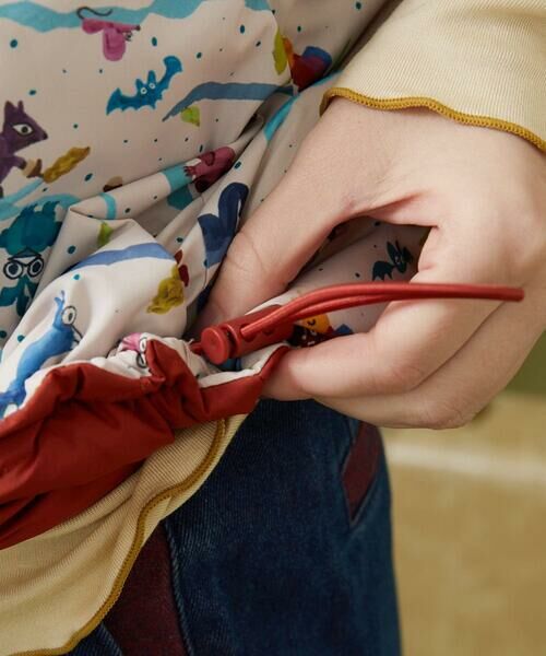 Jocomomola / ホコモモラ ダウンジャケット・ベスト | 【2WAY】リバーシブルアニマルプリントダウンベスト | 詳細15