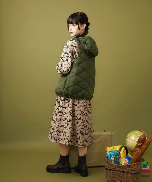 Jocomomola / ホコモモラ ダウンジャケット・ベスト | 【2WAY】リバーシブルアニマルプリントダウンベスト | 詳細21