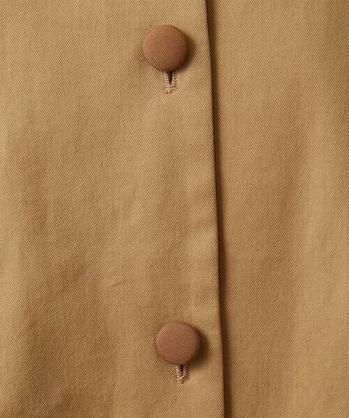 Jocomomola / ホコモモラ ステンカラーコート | コットンツイルステンカラーコート | 詳細13