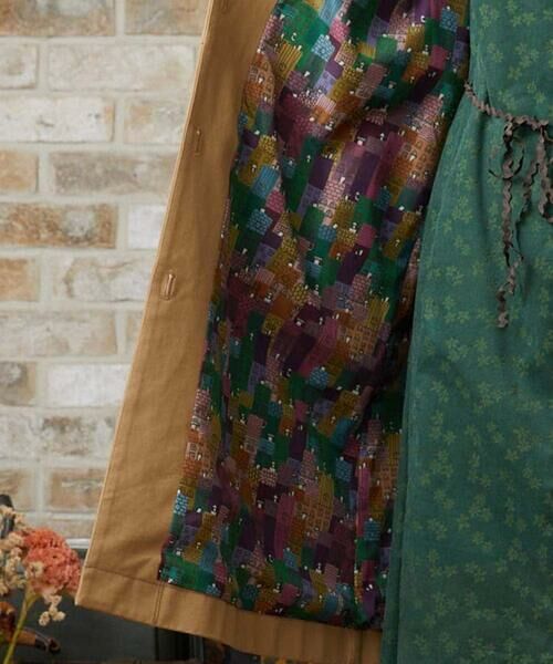 Jocomomola / ホコモモラ ステンカラーコート | コットンツイルステンカラーコート | 詳細14