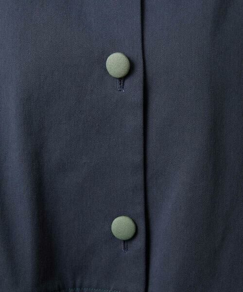 Jocomomola / ホコモモラ ステンカラーコート | コットンツイルステンカラーコート | 詳細5