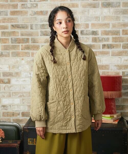 Jocomomola / ホコモモラ その他アウター | Esponjoso キルティングブルゾン | 詳細2