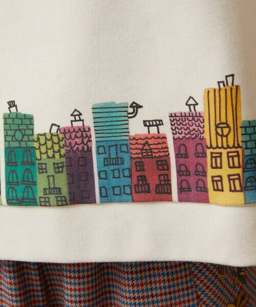 Jocomomola / ホコモモラ スウェット | Paisaje de la ciudad ハウスプリントカットソー | 詳細10