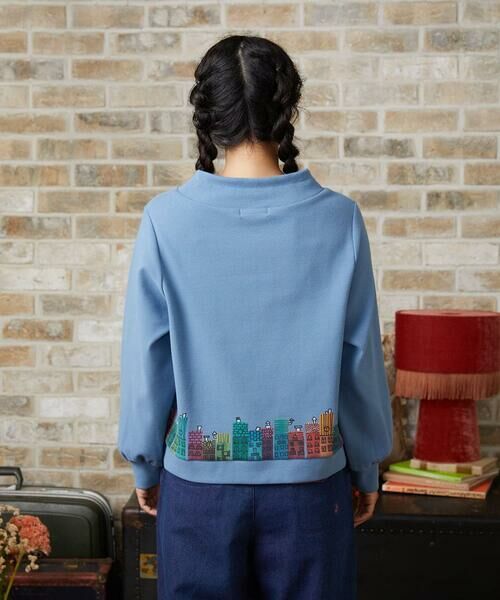 Jocomomola / ホコモモラ スウェット | Paisaje de la ciudad ハウスプリントカットソー | 詳細2