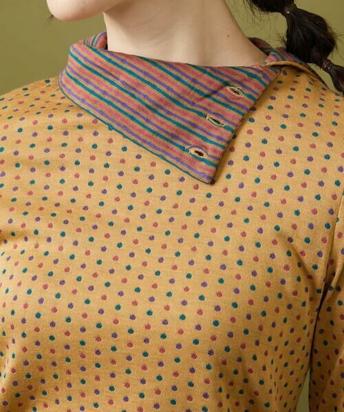 Jocomomola / ホコモモラ カットソー | 接結ドットタートルネックカットソー | 詳細10