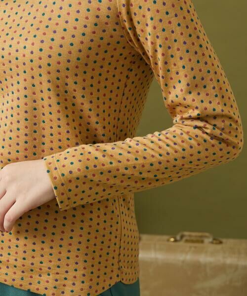 Jocomomola / ホコモモラ カットソー | 接結ドットタートルネックカットソー | 詳細14