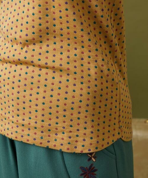 Jocomomola / ホコモモラ カットソー | 接結ドットタートルネックカットソー | 詳細16