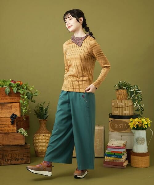 Jocomomola / ホコモモラ カットソー | 接結ドットタートルネックカットソー | 詳細18