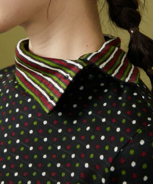 Jocomomola / ホコモモラ カットソー | 接結ドットタートルネックカットソー | 詳細2