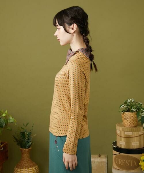 Jocomomola / ホコモモラ カットソー | 接結ドットタートルネックカットソー | 詳細8
