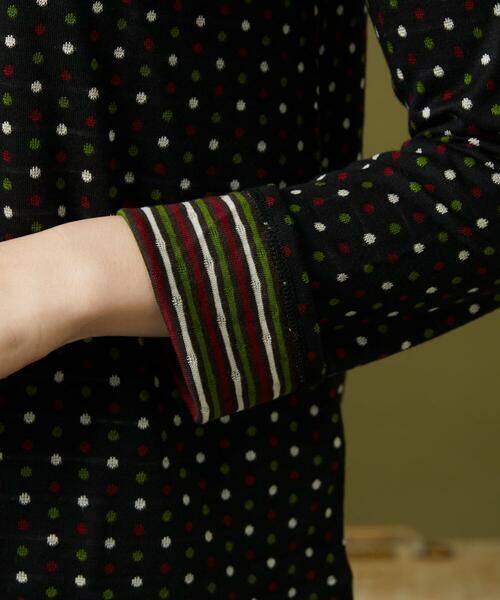 Jocomomola / ホコモモラ カットソー | 接結ドットラウンドネックカットソー | 詳細12