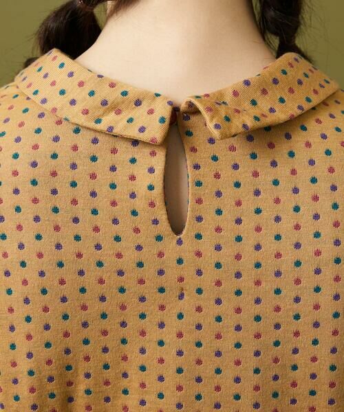Jocomomola / ホコモモラ カットソー | 接結ドットラウンドネックカットソー | 詳細6