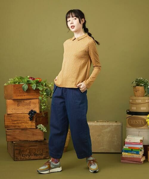 Jocomomola / ホコモモラ カットソー | 接結ドットラウンドネックカットソー | 詳細9