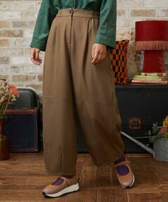 Jocomomola / ホコモモラ その他パンツ | ウールライクヘリンボーンパンツ