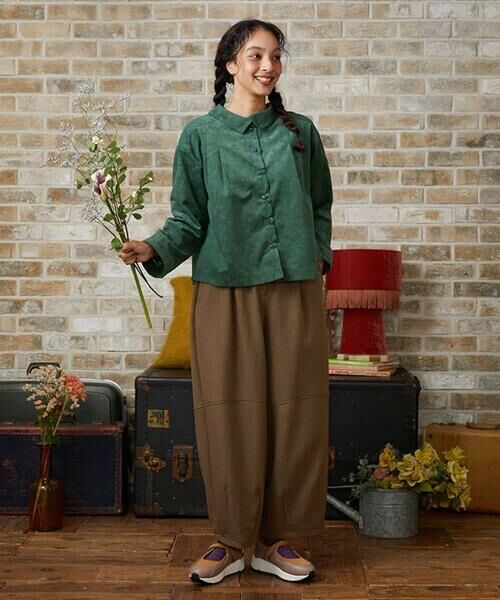 Jocomomola / ホコモモラ その他パンツ | ウールライクヘリンボーンパンツ | 詳細16