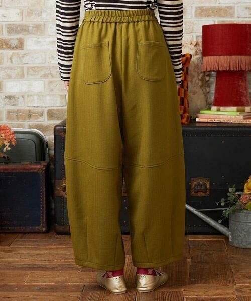 Jocomomola / ホコモモラ その他パンツ | ウールライクヘリンボーンパンツ | 詳細2