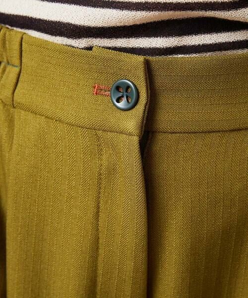 Jocomomola / ホコモモラ その他パンツ | ウールライクヘリンボーンパンツ | 詳細4