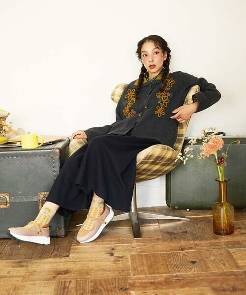 Jocomomola / ホコモモラ その他パンツ | 圧縮W天竺ワイドパンツ | 詳細16