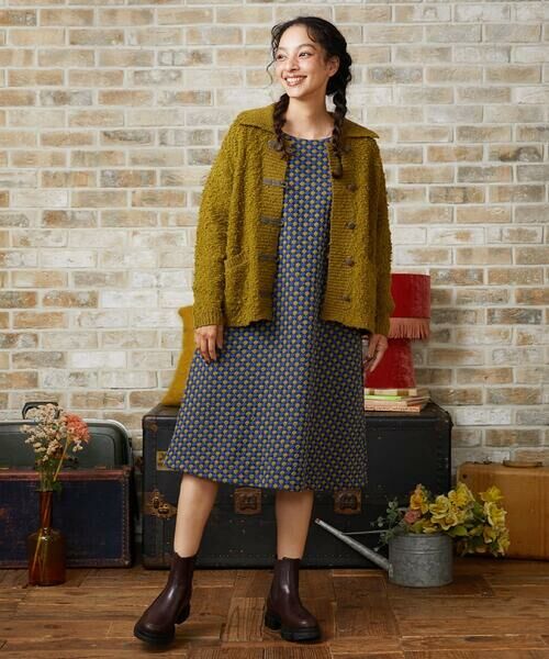 Jocomomola / ホコモモラ カーディガン・ボレロ | ウールライクループニットカーディガン | 詳細14