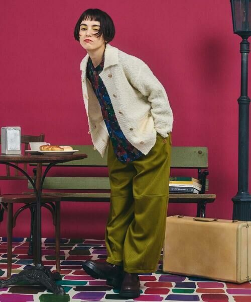 Jocomomola / ホコモモラ カーディガン・ボレロ | ウールライクループニットカーディガン | 詳細15