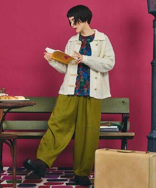 Jocomomola / ホコモモラ カーディガン・ボレロ | ウールライクループニットカーディガン | 詳細16