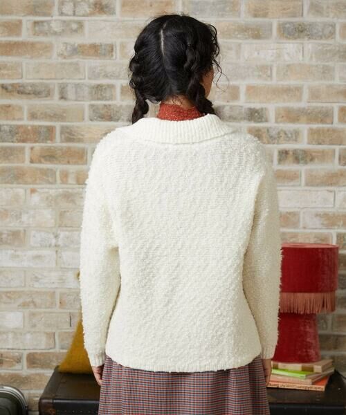 Jocomomola / ホコモモラ カーディガン・ボレロ | ウールライクループニットカーディガン | 詳細4