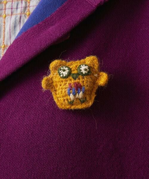 Jocomomola / ホコモモラ カーディガン・ボレロ | Palque Wフェイス ロングニットカーディガン | 詳細16