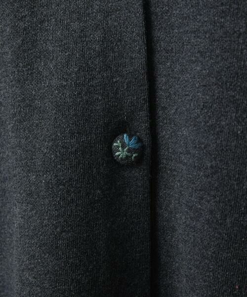 Jocomomola / ホコモモラ カーディガン・ボレロ | Palque Wフェイス ロングニットカーディガン | 詳細9