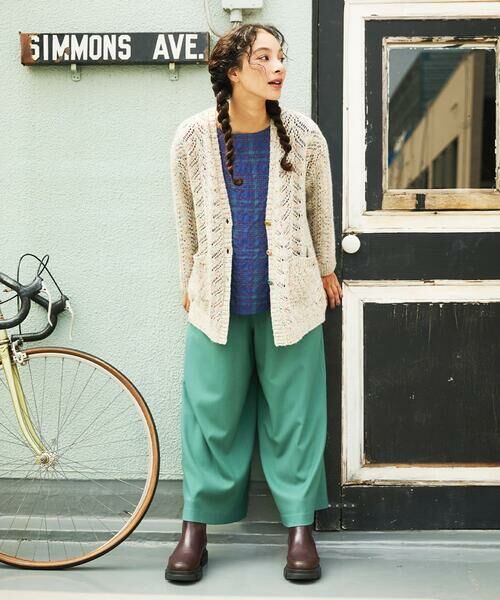 Jocomomola / ホコモモラ カーディガン・ボレロ | カラーネップ ニットカーディガン | 詳細15