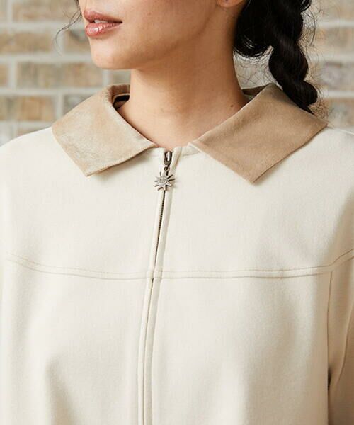 Jocomomola / ホコモモラ セットアップ | Paisaje de la ciudad フラワー刺繍ブルゾン | 詳細4