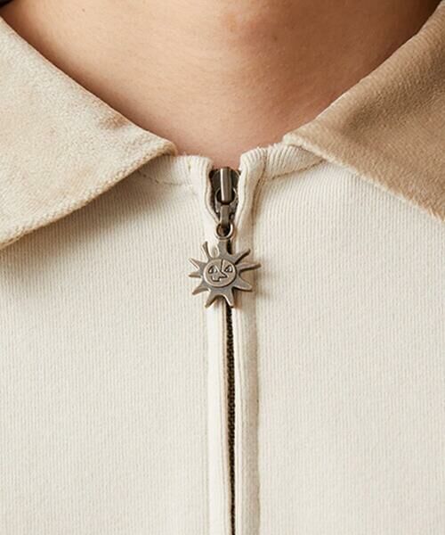 Jocomomola / ホコモモラ セットアップ | Paisaje de la ciudad フラワー刺繍ブルゾン | 詳細5