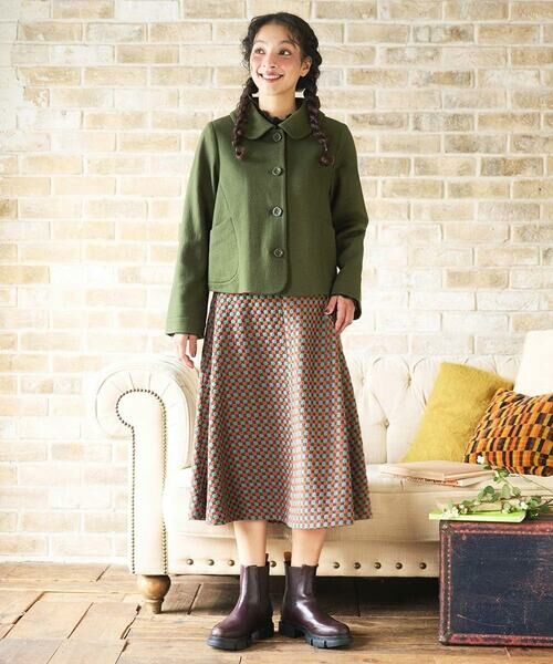 Jocomomola / ホコモモラ セットアップ | 圧縮W天竺ショートジャケット | 詳細18