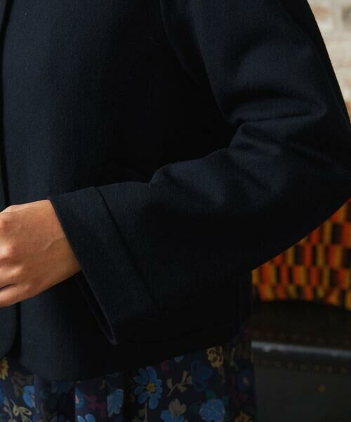 Jocomomola / ホコモモラ セットアップ | 圧縮W天竺ショートジャケット | 詳細6