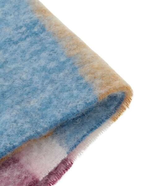 Jocomomola / ホコモモラ マフラー・ショール・スヌード・ストール | 配色ボーダーデザインウールマフラー | 詳細2