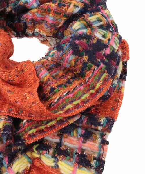 Jocomomola / ホコモモラ マフラー・ショール・スヌード・ストール | MIXヤーンシャーリングデザインマフラー | 詳細4