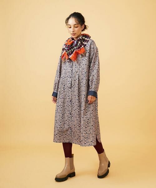 Jocomomola / ホコモモラ マフラー・ショール・スヌード・ストール | MIXヤーンシャーリングデザインマフラー | 詳細6