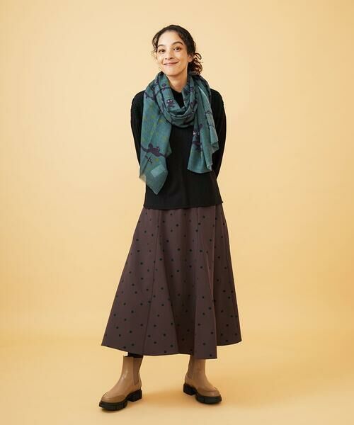 Jocomomola / ホコモモラ マフラー・ショール・スヌード・ストール | アニマルモチーフストール | 詳細9