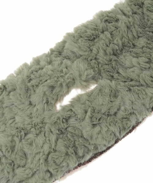 Jocomomola / ホコモモラ マフラー・ショール・スヌード・ストール | 【2WAY】リバーシブルフェイクファーティペット | 詳細4