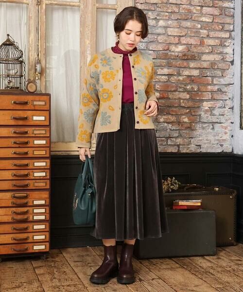 Jocomomola / ホコモモラ トートバッグ | 【2WAY】フラワーアップリケトートバッグ | 詳細18