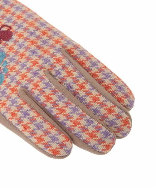 Jocomomola / ホコモモラ 手袋 | フラワーエンブロイダリーグローブ | 詳細4