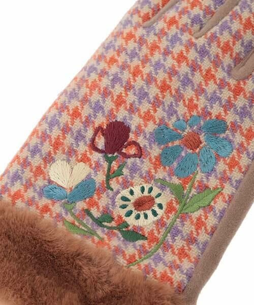 Jocomomola / ホコモモラ 手袋 | フラワーエンブロイダリーグローブ | 詳細6