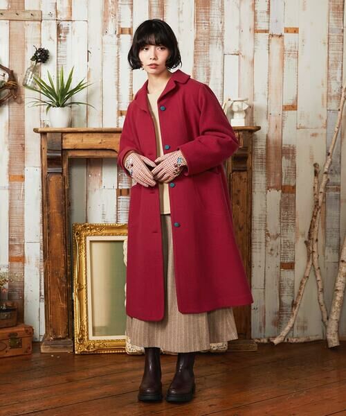 Jocomomola / ホコモモラ 手袋 | フラワーエンブロイダリーグローブ | 詳細9