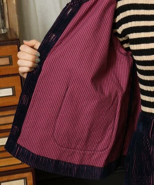 Jocomomola / ホコモモラ シャツ・ブラウス | Arriate セーラーカラーコーデュロイブラウス | 詳細18