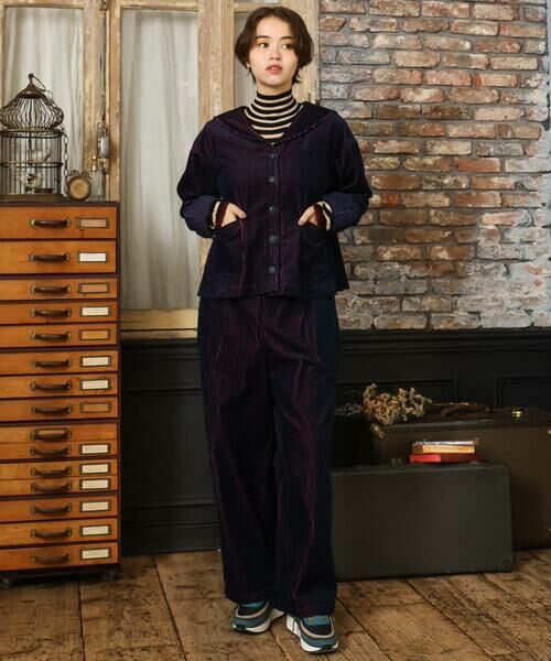 Jocomomola / ホコモモラ シャツ・ブラウス | Arriate セーラーカラーコーデュロイブラウス | 詳細20