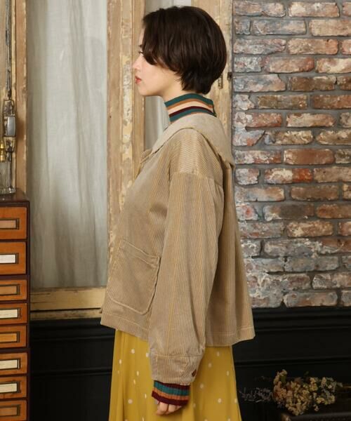 Jocomomola / ホコモモラ シャツ・ブラウス | Arriate セーラーカラーコーデュロイブラウス | 詳細3