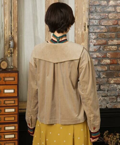Jocomomola / ホコモモラ シャツ・ブラウス | Arriate セーラーカラーコーデュロイブラウス | 詳細4