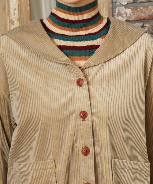 Jocomomola / ホコモモラ シャツ・ブラウス | Arriate セーラーカラーコーデュロイブラウス | 詳細5