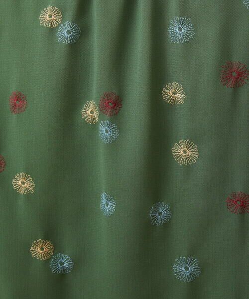 Jocomomola / ホコモモラ シャツ・ブラウス | Estrella ハートネックフラワー刺繍ブラウス | 詳細6