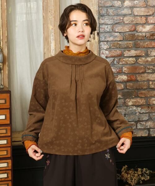 Jocomomola / ホコモモラ シャツ・ブラウス | 【2WAY】コーデュロイオパールプリントブラウス | 詳細11