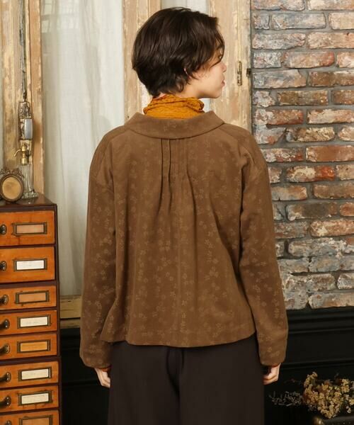 Jocomomola / ホコモモラ シャツ・ブラウス | 【2WAY】コーデュロイオパールプリントブラウス | 詳細3